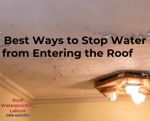 Best Ways to Stop Water from Entering the Roof